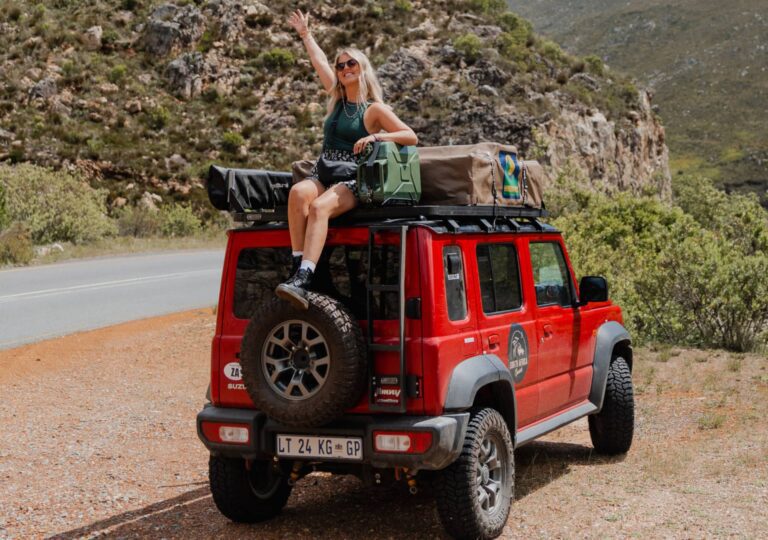 Roadtrip Zuid-Afrika 4x4 jeep