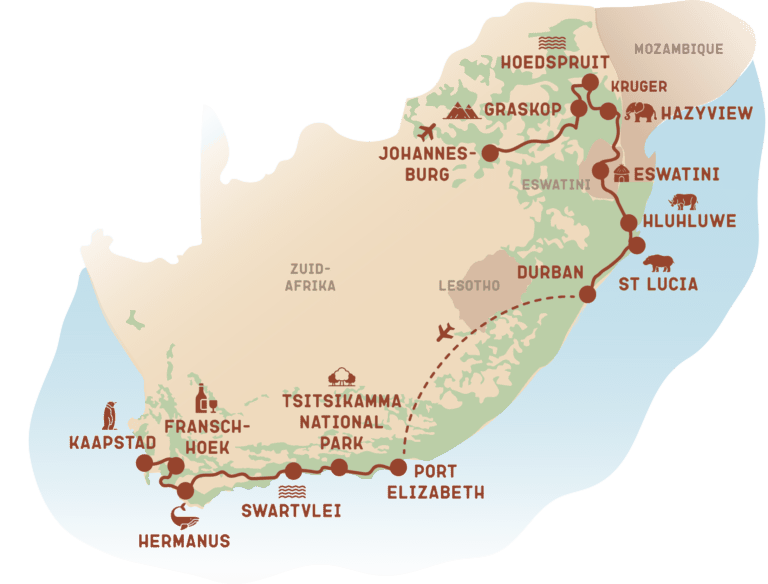 South Africa Nomads - Zuid Afrika Nomads